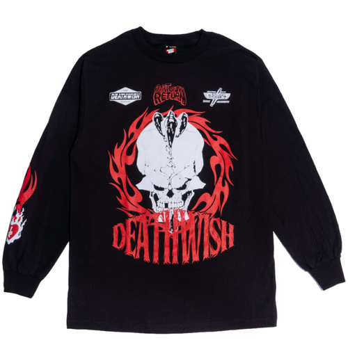 Deathwish Death Race LS Tee Black