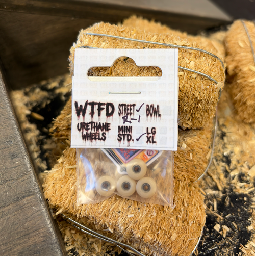 WTFD R1 Street Fingerboard Wheels Tan STD 7.5mx5m 60d