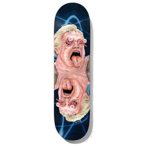 Baker Zorilla Block Busters Twin Skateboard Deck Blue 8x38x14.25wb