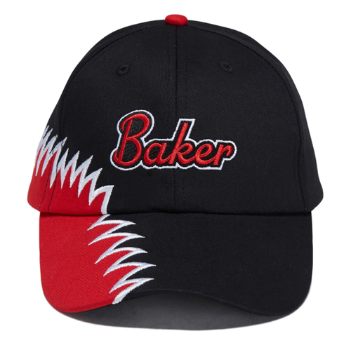 Baker Snap on Snapback Black Red One Size
