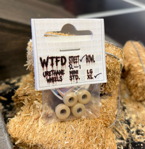 WTFD R1 Street Fingerboard Wheels Tan XL 8.5mx5m 60d