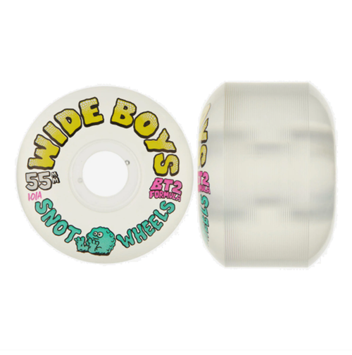 Snot Lil Wide Boys Wheels Set Clear Yellow 55/101d