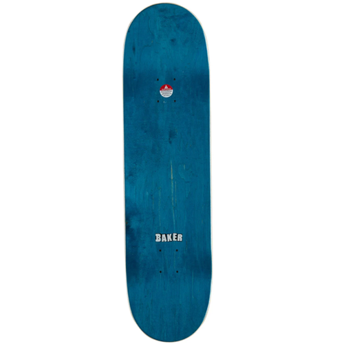 Baker Zach Allen Big Brain Skateboard Deck Red White Black 8.5x14.5wb