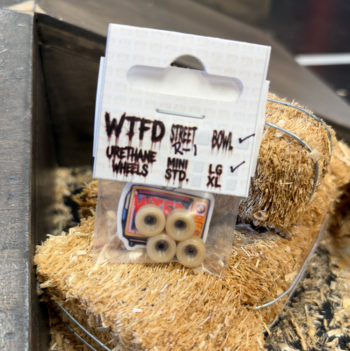 WTFD R1 Bowl Fingerboard Wheels Tan LG 8mx5m 60d