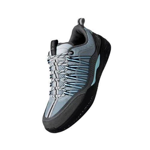 Es Imprint Skate Shoes Grey Black Blue 10