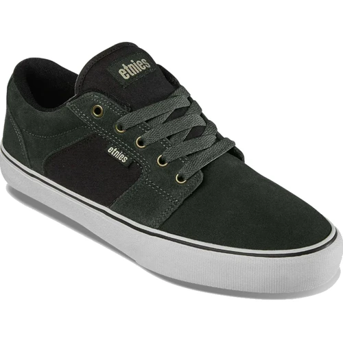 Etnies Barge LS Foundation Skate Shoes Green Black