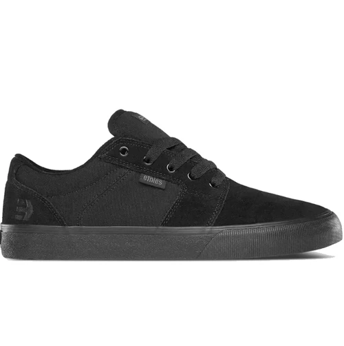 Etnies Barge LS Foundation Skate Shoes Triple Black