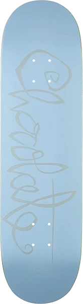 CHOCOLATE AIKENS OG SCRIPT WR50D2 SKATEBOARD DECK-8.5