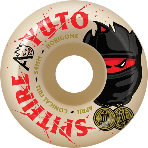 SPITFIRE F4 99A APRIL HORIGOME CONICAL FULL 54MM NAT WHEELS SET