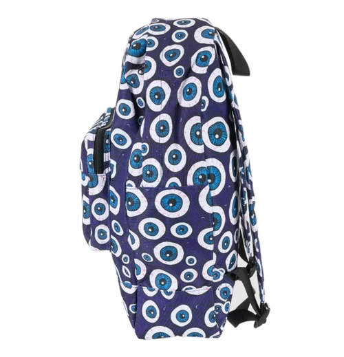 Heroin Eyes Backpack Purple