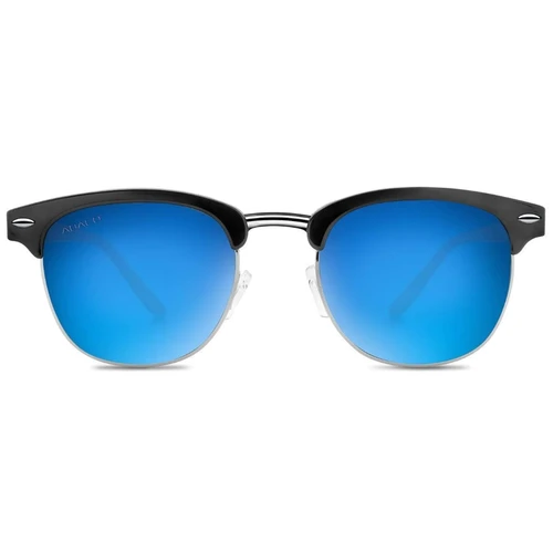 Abaco Montana Polarized Gloss Black Deep Blue Mirror