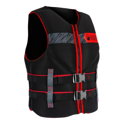 Liquid Force Hinge Mens CGA Classic Vest Black Red