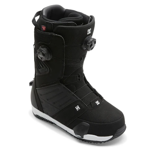 DC Judge StepOn Snowboard Boots Mens Black White