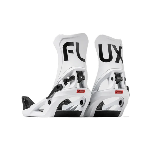 Flux DS StepOn Snowboard Bindings White Black Large