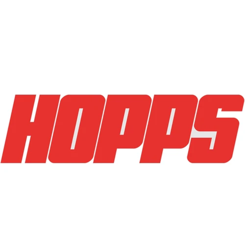 Hopps Baragwanath Chess Skateboard Deck Black 8.25x14.25WB