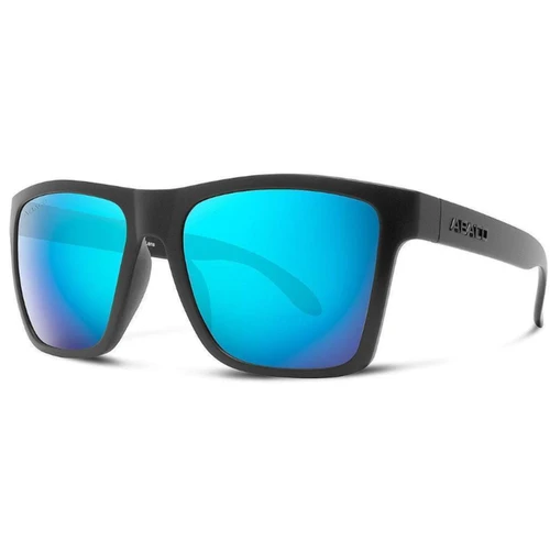 Abaco Cruiser II Polarized Sunglasses Matte Black Ocean Mirror