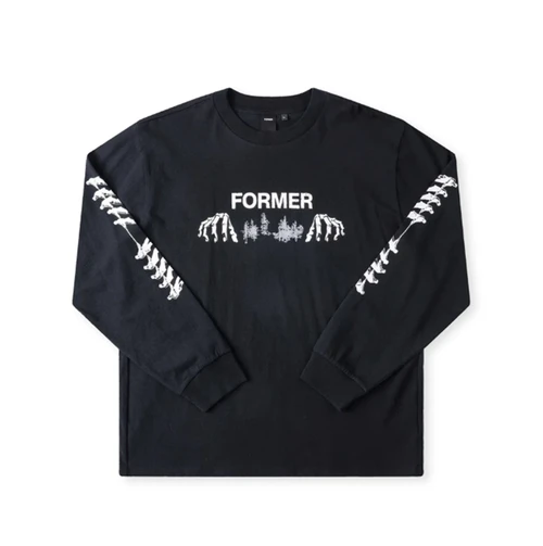 Former Engineered Longsleeve Tshirt Black