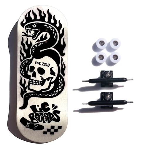 LC Artist Series Fingerboard Complete Skull 34mm