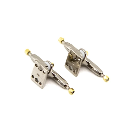 LC V4 Fingerboard Pro Trucks Silver Silver 34mm