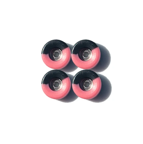 LC Bowl Shape Urethane Fingerboard Pro Wheels Pink Black 8.5mm 65D