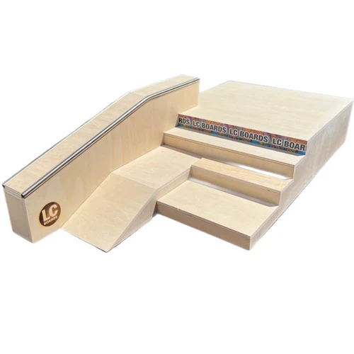 LC Mega Stair Set Hubba Ramp Natural 2x10x5