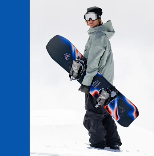 Jones Howler Snowboard 2027 Blue 160 Wide
