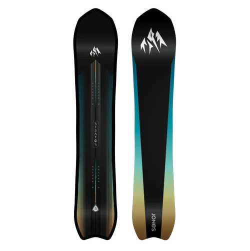 Jones Stratos Snowboard 2627 Black 154 Wide