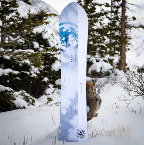 Never Summer Swift Snowboard 2027 White 157