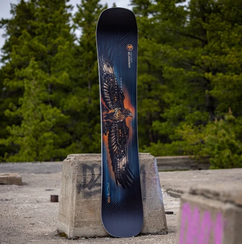 Never Summer Proto T3 FR Snowboard 2627 Dark Blue Orange 157 Wide
