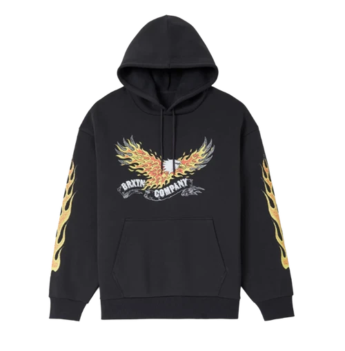 Brixton Blazing Hoodie Black