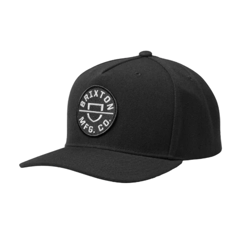 Brixton Crest C MP Hat Snapback Black