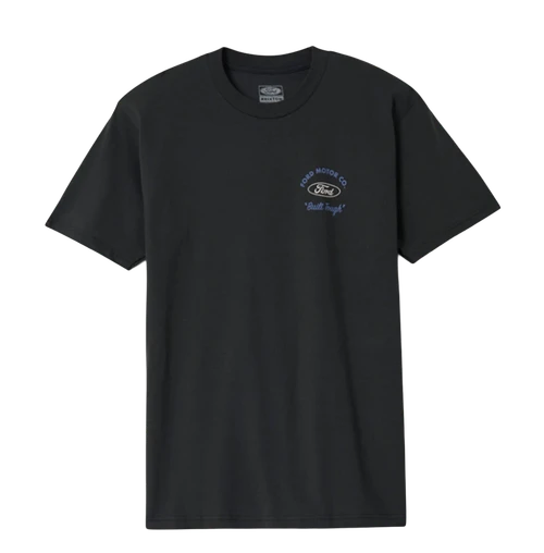 Brixton Ford Built Tough 4x4 SS Tshirt Burnt Rubber