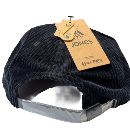 Jones Fresh Corduroy Cap Hat Black One Size