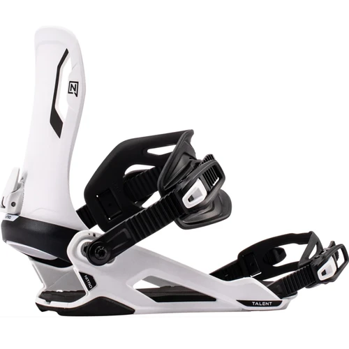 Nitro Talent Snowboard Bindings 2027 White Black Medium