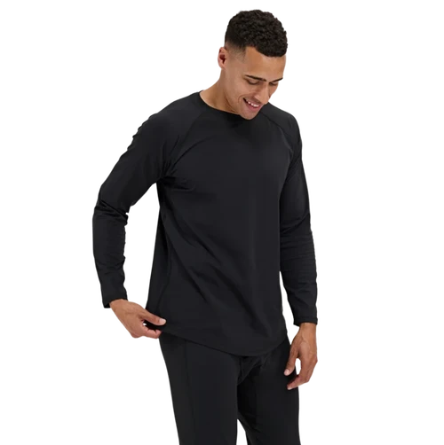 Blackstrap Skyliner Crewneck Mens Black