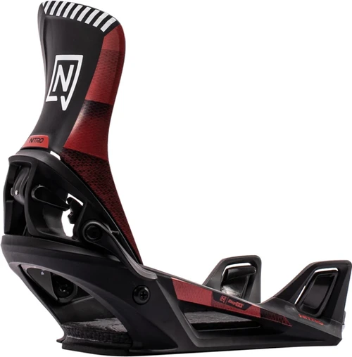 Nitro StepOn Snowboard Bindings 2027 Black OG Large