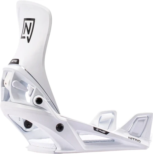 Nitro StepOn Snowboard Bindings 2027 White Large