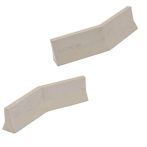 Blackriver Kinked Barrier Concrete Fingerboard Obstacle Grey 11inch