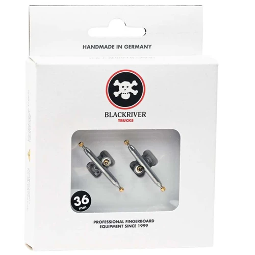 Blackriver Pro Fingerboard Trucks BRTs 3.0 Raw Edition 36mm