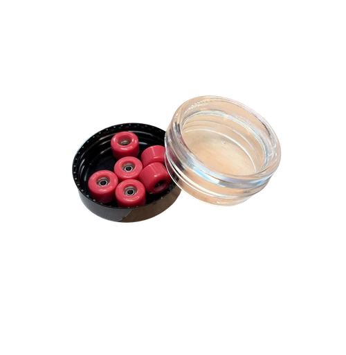 PipSqueak FR Fingerboard Wheels Ruby 7.6 Wide