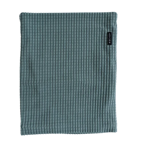 Autumn Grid Fleece Neck Gaiter Sage
