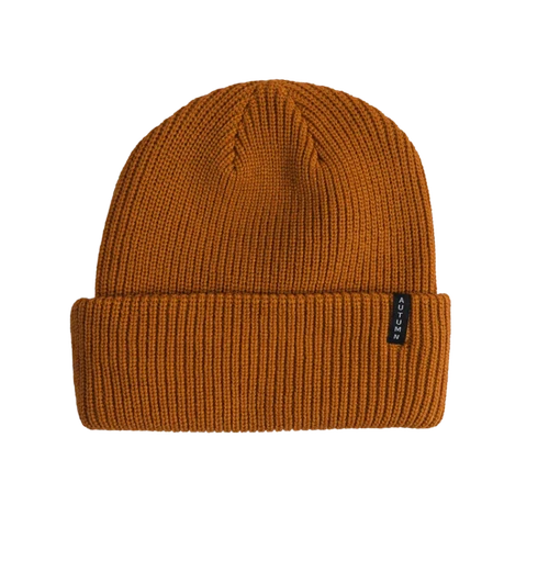 Autumn Select Solid Beanie Nutmeg