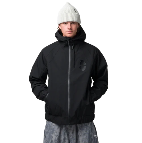 Souvenir Insulated Track Jacket Black