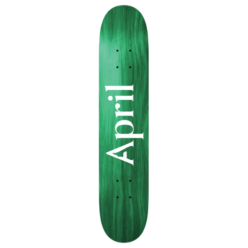 APRIL OG LOGO TWIN SKATEBOARD DECK-8.25 GREEN