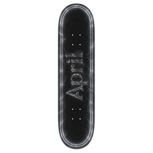 APRIL OG LOGO NIGHT SKATEBOARD DECK-8.0