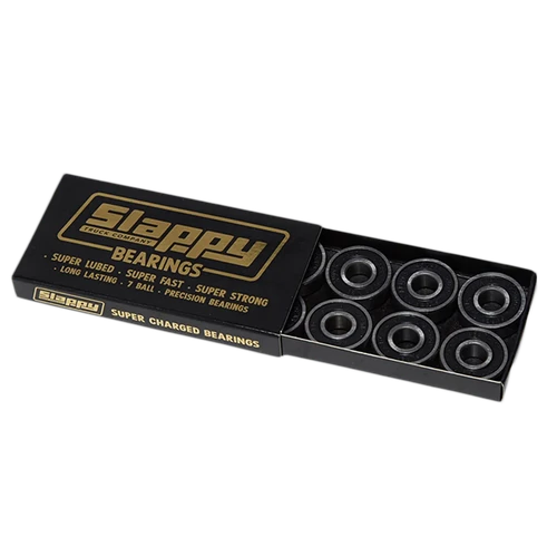 SLAPPY SUPER LUBE PRECISION BEARINGS BLK/SIL 1PC