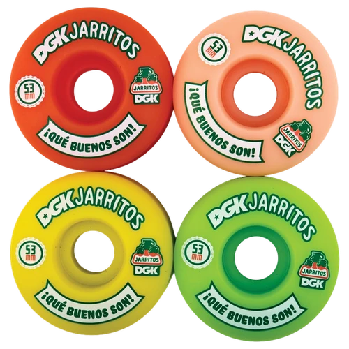 DGK JARRITOS BOTELLA 53MM WHEELS SET