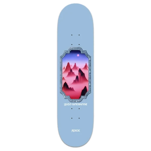 APRIL HORIGOME MISTY SKATEBOARD DECK-8.0