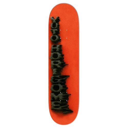 APRIL HORIGOME STAMP SKATEBOARD DECK-8.5 RED