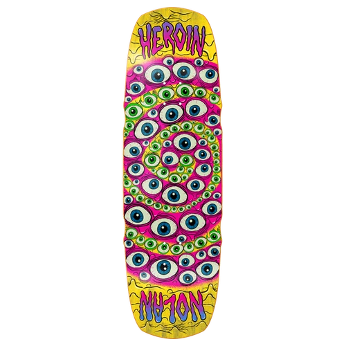 HEROIN HOUGHTON SPIRALIZE SKATEBOARD DECK-9.5